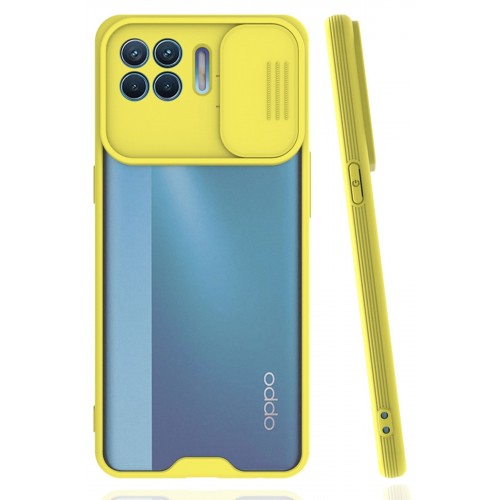 Newface Oppo Reno 4 Lite Kılıf Platin Kamera Koruma Silikon - Sarı Newface Oppo Reno 4 Lite Kılıf Platin Kamera Koruma Silikon - Sarı