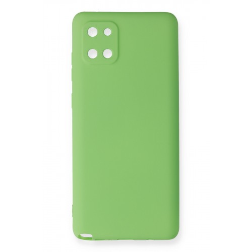 Newface Samsung Galaxy A81 / Note 10 Lite Kılıf Premium Rubber Silikon - Yeşil Newface Samsung Galaxy A81 / Note 10 Lite Kılıf Premium Rubber Silikon - Yeşil