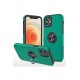 Newface iPhone 12 Mini Kılıf Elit Yüzüklü Kapak - Yeşil Newface iPhone 12 Mini Kılıf Elit Yüzüklü Kapak - Yeşil