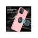 Newface iPhone 12 Pro Max Kılıf Elit Yüzüklü Kapak - Pembe Newface iPhone 12 Pro Max Kılıf Elit Yüzüklü Kapak - Pembe