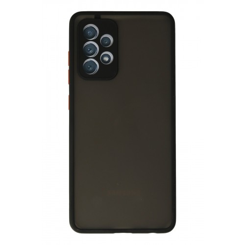 Newface Samsung Galaxy A72 Kılıf Montreal Silikon Kapak - Siyah Newface Samsung Galaxy A72 Kılıf Montreal Silikon Kapak - Siyah