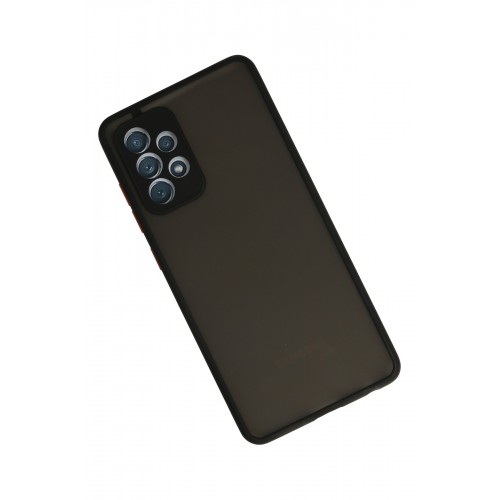 Newface Samsung Galaxy A72 Kılıf Montreal Silikon Kapak - Siyah Newface Samsung Galaxy A72 Kılıf Montreal Silikon Kapak - Siyah