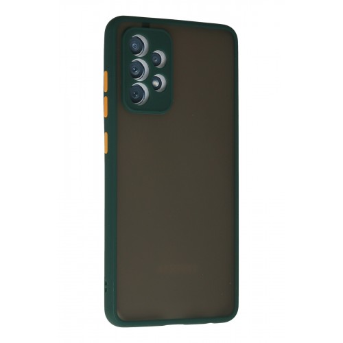 Newface Samsung Galaxy A72 Kılıf Montreal Silikon Kapak - Koyu Yeşil Newface Samsung Galaxy A72 Kılıf Montreal Silikon Kapak - Koyu Yeşil