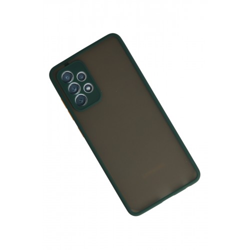 Newface Samsung Galaxy A72 Kılıf Montreal Silikon Kapak - Koyu Yeşil Newface Samsung Galaxy A72 Kılıf Montreal Silikon Kapak - Koyu Yeşil