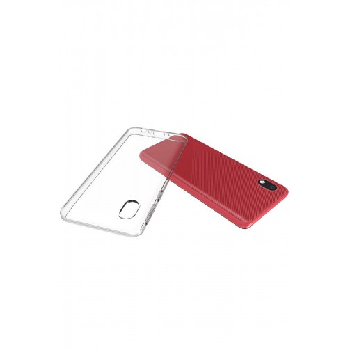 Newface Samsung Galaxy A01 Core Kılıf Deluxe 2mm Şeffaf Silikon Newface Samsung Galaxy A01 Core Kılıf Deluxe 2mm Şeffaf Silikon