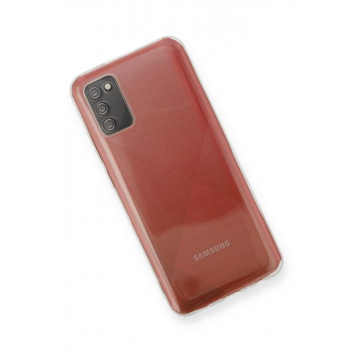 Newface Samsung Galaxy A02S Kılıf Deluxe 2mm Şeffaf Silikon Newface Samsung Galaxy A02S Kılıf Deluxe 2mm Şeffaf Silikon