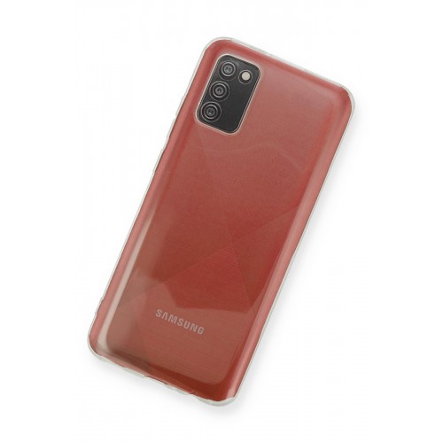 Newface Samsung Galaxy A02S Kılıf Deluxe 2mm Şeffaf Silikon Newface Samsung Galaxy A02S Kılıf Deluxe 2mm Şeffaf Silikon