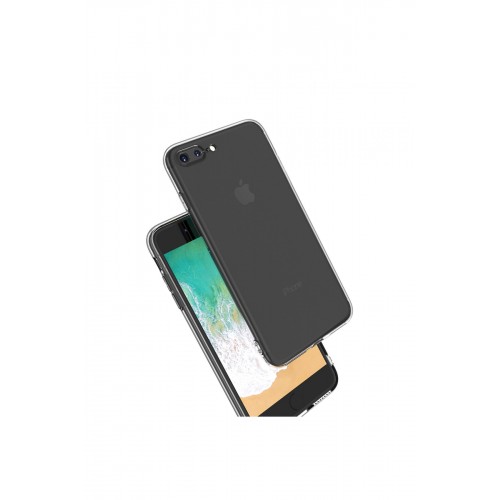 Newface iPhone 7 Plus Kılıf Deluxe 2mm Şeffaf Silikon Newface iPhone 7 Plus Kılıf Deluxe 2mm Şeffaf Silikon
