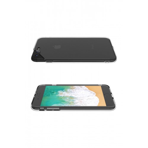 Newface iPhone 7 Plus Kılıf Deluxe 2mm Şeffaf Silikon Newface iPhone 7 Plus Kılıf Deluxe 2mm Şeffaf Silikon