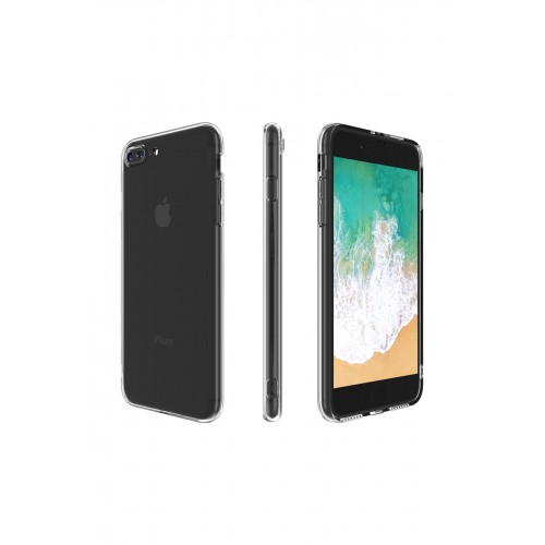 Newface iPhone 7 Plus Kılıf Deluxe 2mm Şeffaf Silikon Newface iPhone 7 Plus Kılıf Deluxe 2mm Şeffaf Silikon