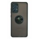 Newface Samsung Galaxy A72 Kılıf Montreal Yüzüklü Silikon Kapak - Yeşil Newface Samsung Galaxy A72 Kılıf Montreal Yüzüklü Silikon Kapak - Yeşil