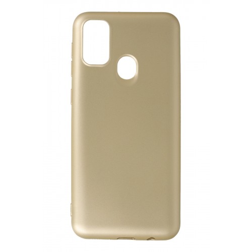 Newface Samsung Galaxy M30S Kılıf Premium Rubber Silikon - Gold Newface Samsung Galaxy M30S Kılıf Premium Rubber Silikon - Gold