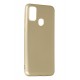 Newface Samsung Galaxy M30S Kılıf Premium Rubber Silikon - Gold Newface Samsung Galaxy M30S Kılıf Premium Rubber Silikon - Gold