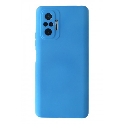 Newface Xiaomi Redmi Note 10 Pro Kılıf Nano içi Kadife Silikon - Mavi Newface Xiaomi Redmi Note 10 Pro Kılıf Nano içi Kadife Silikon - Mavi