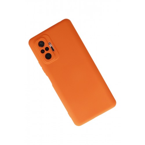 Newface Xiaomi Redmi Note 10 Pro Kılıf Nano içi Kadife Silikon - Turuncu Newface Xiaomi Redmi Note 10 Pro Kılıf Nano içi Kadife Silikon - Turuncu