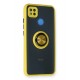 Newface Xiaomi Redmi 9C Kılıf Montreal Yüzüklü Silikon Kapak - Sarı Newface Xiaomi Redmi 9C Kılıf Montreal Yüzüklü Silikon Kapak - Sarı
