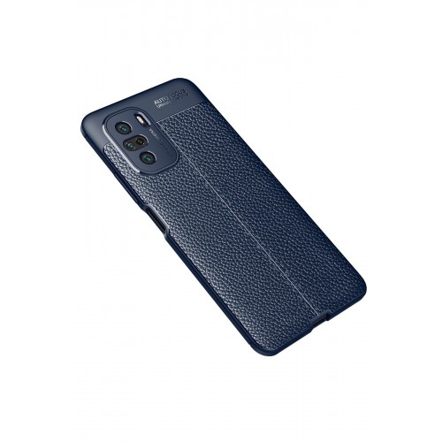 Newface Xiaomi Mi 11i Kılıf Focus Derili Silikon - Lacivert Newface Xiaomi Mi 11i Kılıf Focus Derili Silikon - Lacivert