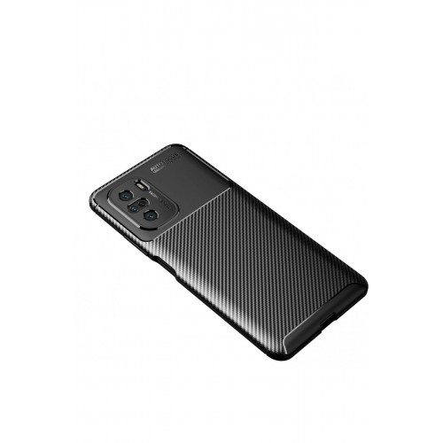 Newface Xiaomi Mi 11i Kılıf Focus Karbon Silikon - Siyah Newface Xiaomi Mi 11i Kılıf Focus Karbon Silikon - Siyah