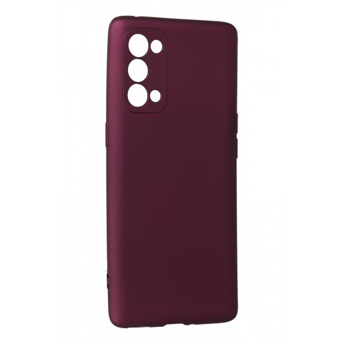 Newface Oppo Reno 5 Kılıf Premium Rubber Silikon - Mürdüm Newface Oppo Reno 5 Kılıf Premium Rubber Silikon - Mürdüm