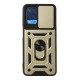 Newface Oppo A54 4G Kılıf Pars Lens Yüzüklü Silikon - Gold Newface Oppo A54 4G Kılıf Pars Lens Yüzüklü Silikon - Gold