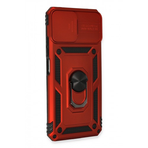 Newface Xiaomi Mİ 11 Lite Kılıf Pars Lens Yüzüklü Silikon - Kırmızı Newface Xiaomi Mİ 11 Lite Kılıf Pars Lens Yüzüklü Silikon - Kırmızı
