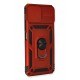 Newface Xiaomi Mİ 11 Lite Kılıf Pars Lens Yüzüklü Silikon - Kırmızı Newface Xiaomi Mİ 11 Lite Kılıf Pars Lens Yüzüklü Silikon - Kırmızı