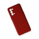 Newface Oppo Reno 5 Pro Kılıf Premium Rubber Silikon - Bordo Newface Oppo Reno 5 Pro Kılıf Premium Rubber Silikon - Bordo