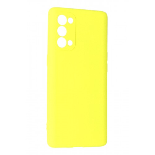 Newface Oppo Reno 5 Pro Kılıf Premium Rubber Silikon - Sarı Newface Oppo Reno 5 Pro Kılıf Premium Rubber Silikon - Sarı