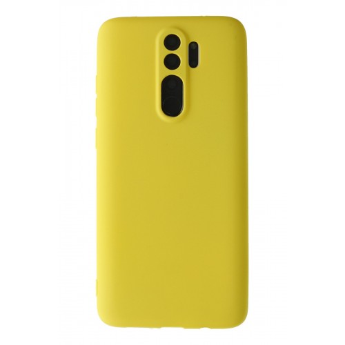 Newface Xiaomi Redmi Note 8 Pro Kılıf Premium Rubber Silikon - Sarı Newface Xiaomi Redmi Note 8 Pro Kılıf Premium Rubber Silikon - Sarı