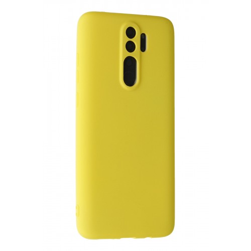 Newface Xiaomi Redmi Note 8 Pro Kılıf Premium Rubber Silikon - Sarı Newface Xiaomi Redmi Note 8 Pro Kılıf Premium Rubber Silikon - Sarı