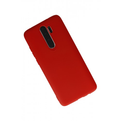 Newface Xiaomi Redmi Note 8 Pro Kılıf Premium Rubber Silikon - Kırmızı Newface Xiaomi Redmi Note 8 Pro Kılıf Premium Rubber Silikon - Kırmızı