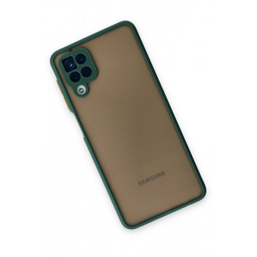 Newface Samsung Galaxy M12 Kılıf Montreal Silikon Kapak - Yeşil Newface Samsung Galaxy M12 Kılıf Montreal Silikon Kapak - Yeşil