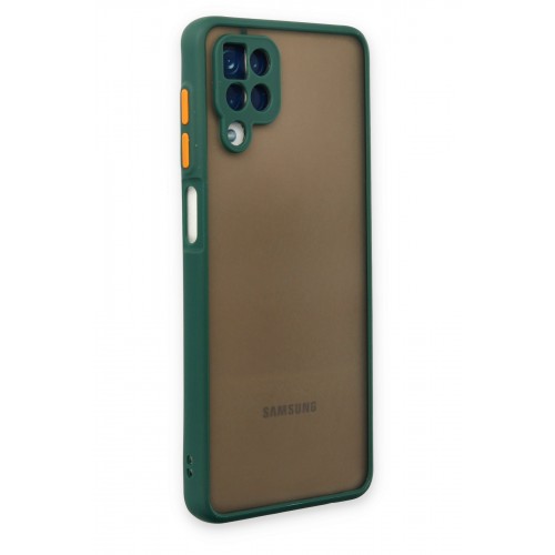 Newface Samsung Galaxy M12 Kılıf Montreal Silikon Kapak - Yeşil Newface Samsung Galaxy M12 Kılıf Montreal Silikon Kapak - Yeşil