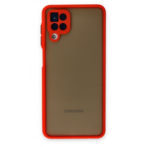 Newface Samsung Galaxy M12 Kılıf Montreal Silikon Kapak - Kırmızı Newface Samsung Galaxy M12 Kılıf Montreal Silikon Kapak - Kırmızı