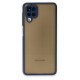 Newface Samsung Galaxy M12 Kılıf Montreal Silikon Kapak - Lacivert