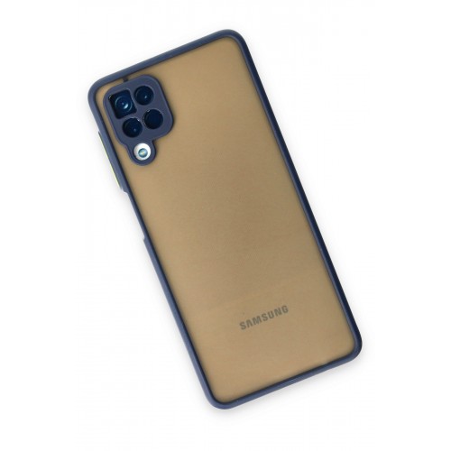Newface Samsung Galaxy M12 Kılıf Montreal Silikon Kapak - Lacivert Newface Samsung Galaxy M12 Kılıf Montreal Silikon Kapak - Lacivert