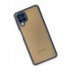 Newface Samsung Galaxy M12 Kılıf Montreal Silikon Kapak - Lacivert