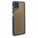 Newface Samsung Galaxy M12 Kılıf Montreal Silikon Kapak - Lacivert