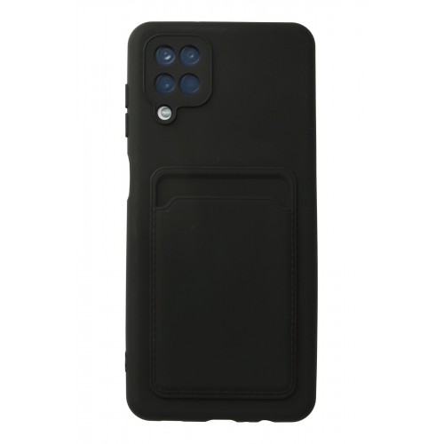 Newface Samsung Galaxy M12 Kılıf Kelvin Kartvizitli Silikon - Siyah Newface Samsung Galaxy M12 Kılıf Kelvin Kartvizitli Silikon - Siyah