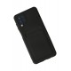 Newface Samsung Galaxy M12 Kılıf Kelvin Kartvizitli Silikon - Siyah Newface Samsung Galaxy M12 Kılıf Kelvin Kartvizitli Silikon - Siyah