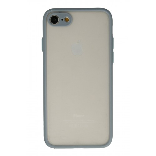 Newface iPhone 7 Kılıf Montreal Silikon Kapak - Gri Newface iPhone 7 Kılıf Montreal Silikon Kapak - Gri