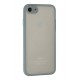 Newface iPhone 7 Kılıf Montreal Silikon Kapak - Gri Newface iPhone 7 Kılıf Montreal Silikon Kapak - Gri
