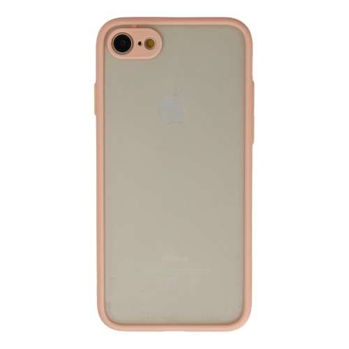 Newface iPhone 8 Kılıf Montreal Silikon Kapak - Pembe
