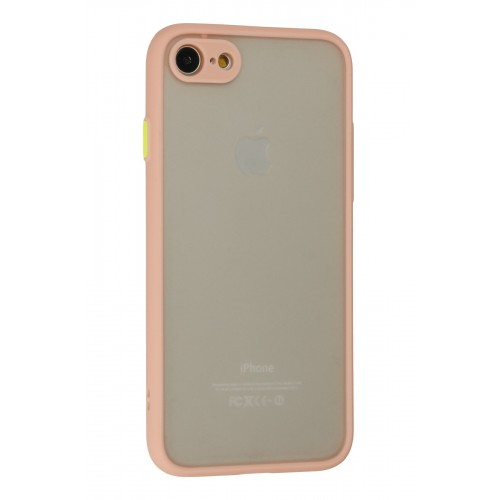 Newface iPhone 8 Kılıf Montreal Silikon Kapak - Pembe Newface iPhone 8 Kılıf Montreal Silikon Kapak - Pembe