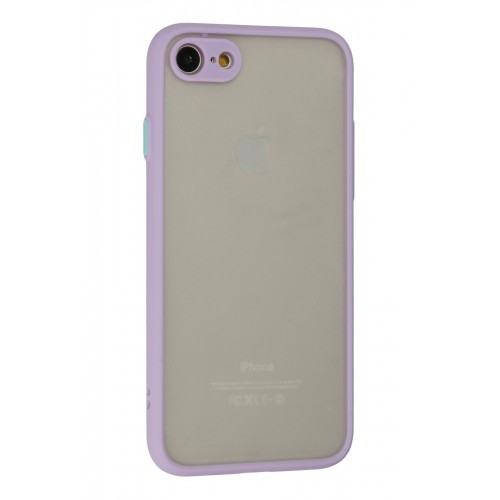 Newface iPhone 8 Kılıf Montreal Silikon Kapak - Mor Newface iPhone 8 Kılıf Montreal Silikon Kapak - Mor