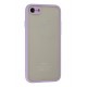 Newface iPhone 8 Kılıf Montreal Silikon Kapak - Mor Newface iPhone 8 Kılıf Montreal Silikon Kapak - Mor