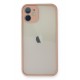 Newface iPhone 12 Kılıf Montreal Silikon Kapak - Pembe