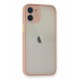 Newface iPhone 12 Kılıf Montreal Silikon Kapak - Pembe