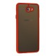 Newface Samsung Galaxy J7 Prime Kılıf Montreal Silikon Kapak - Kırmızı Newface Samsung Galaxy J7 Prime Kılıf Montreal Silikon Kapak - Kırmızı