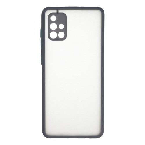 Newface Samsung Galaxy A71 Kılıf Montreal Silikon Kapak - Gri Newface Samsung Galaxy A71 Kılıf Montreal Silikon Kapak - Gri
